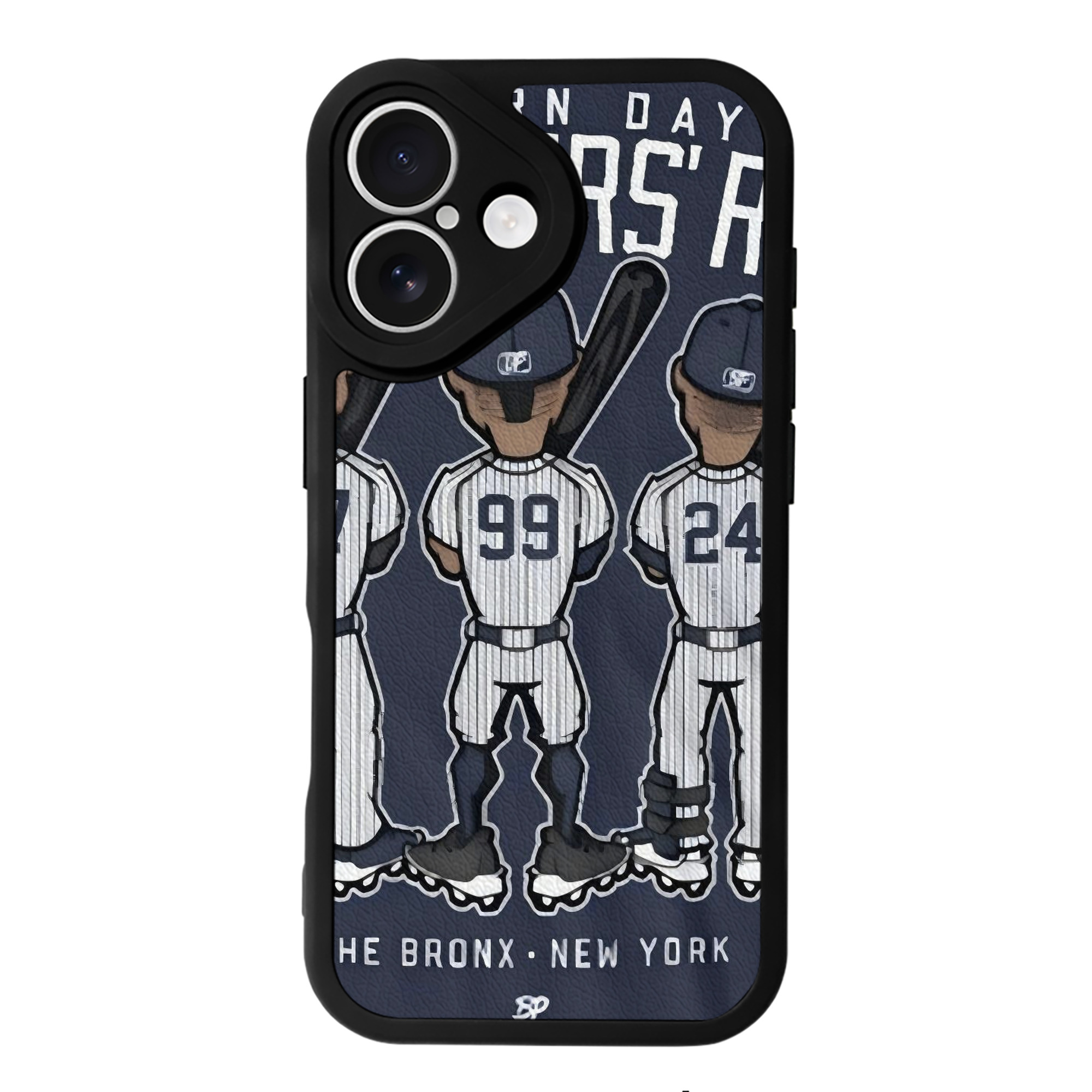 New York Yankees 173 IPhone 16 Silicone Leather Case – UV Print, Lambskin Texture – Perfect Fit, Wireless Charging Compatible, Scratch Resistant, Precise Cutouts – Stylish Protection For IPhone 16